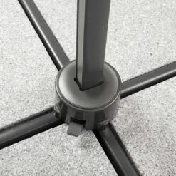 Schneider® Schneider Rhodos Junior Ampelschirm 230x230cm Anthrazit/Rot -Grün Raum schneider rhodos junior ampelschirm 230x230cm 1357084 10