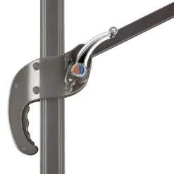 Schneider® Schneider Rhodos Junior Ampelschirm 230x230cm Anthrazit/Rot -Grün Raum schneider rhodos junior ampelschirm 230x230cm 1357084 9