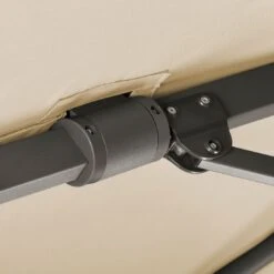 Schneider® Schneider Rhodos Twist Ampelschirm 300x300cm Natur -Grün Raum schneider rhodos twist ampelschirm 300x300cm natur 1266763 10