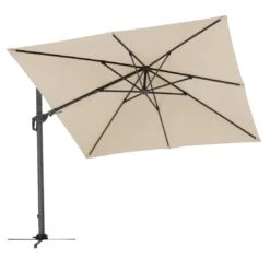 Schneider® Schneider Rhodos Twist Ampelschirm 300x300cm Natur -Grün Raum schneider rhodos twist ampelschirm 300x300cm natur 1266763 7