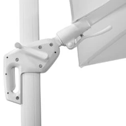 Schneider® Schneider Rhodos Twist-Bianco Ampelschirm 300x300cm Weiß/Weiß -Grün Raum schneider rhodos twist bianco ampelschirm 300x300cm weiss 1098232 12