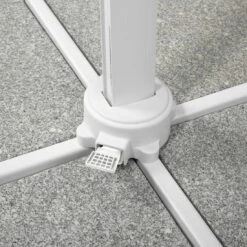 Schneider® Schneider Rhodos Twist-Bianco Ampelschirm 300x300cm Weiß/Weiß -Grün Raum schneider rhodos twist bianco ampelschirm 300x300cm weiss 1098232 13