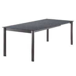 Sieger Tischplatte Für Ausziehtisch 165x100 Cm + 2 Einlegeplatten Polytec® Schiefer-Anthrazit -Grün Raum sieger tischplatte 2 einlegeplatten polytecr 1458438 4