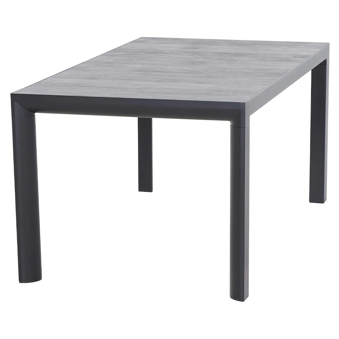 Siena Garden Ancona Gartentisch 160x90cm Aluminium/Keramik Matt Anthrazit/Wood Grey 1 Siena Garden Ancona Gartentisch 160x90cm Aluminium/Keramik Matt Anthrazit/Wood Grey