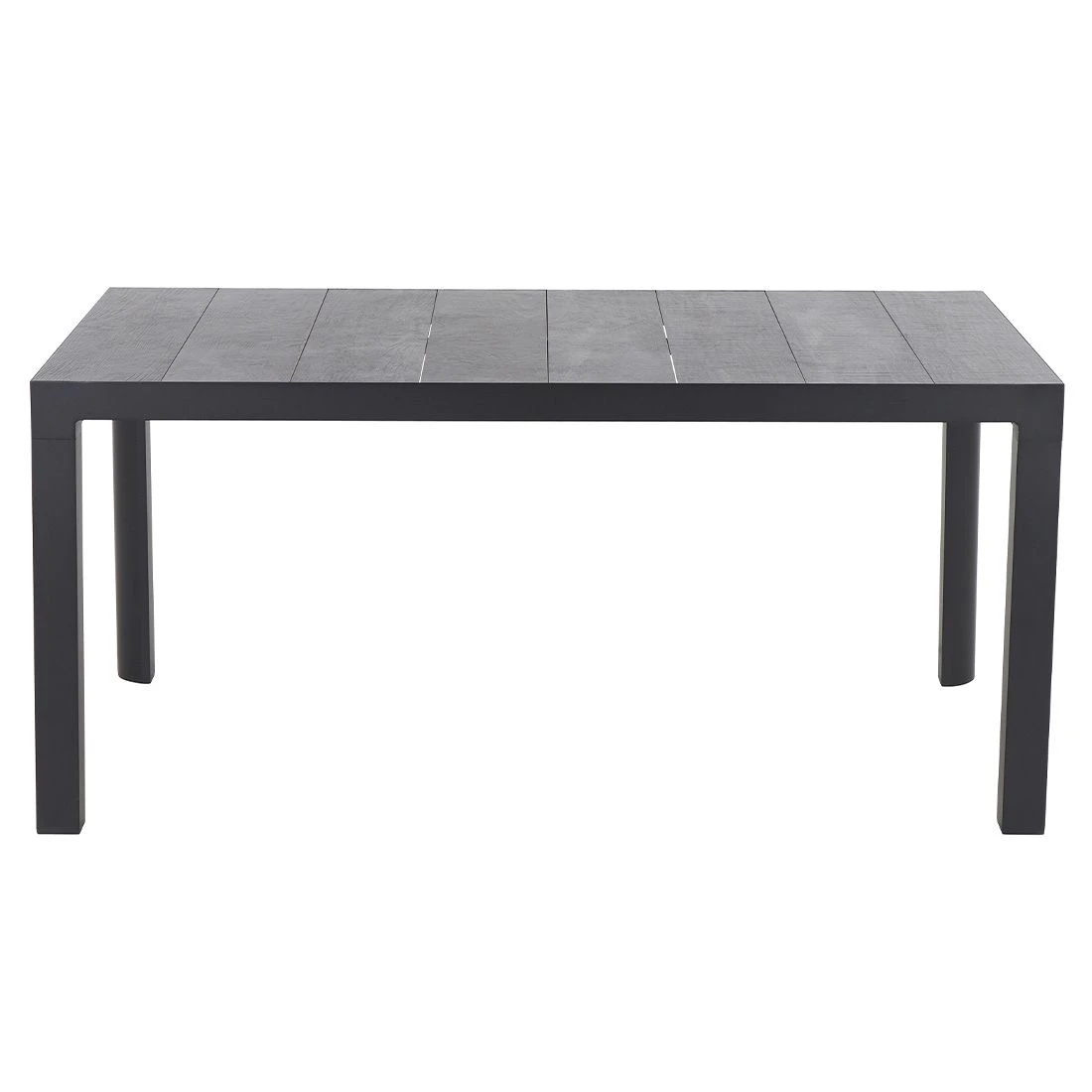 Siena Garden Ancona Gartentisch 160x90cm Aluminium/Keramik Matt Anthrazit/Wood Grey 2 Siena Garden Ancona Gartentisch 160x90cm Aluminium/Keramik Matt Anthrazit/Wood Grey – Bild 2