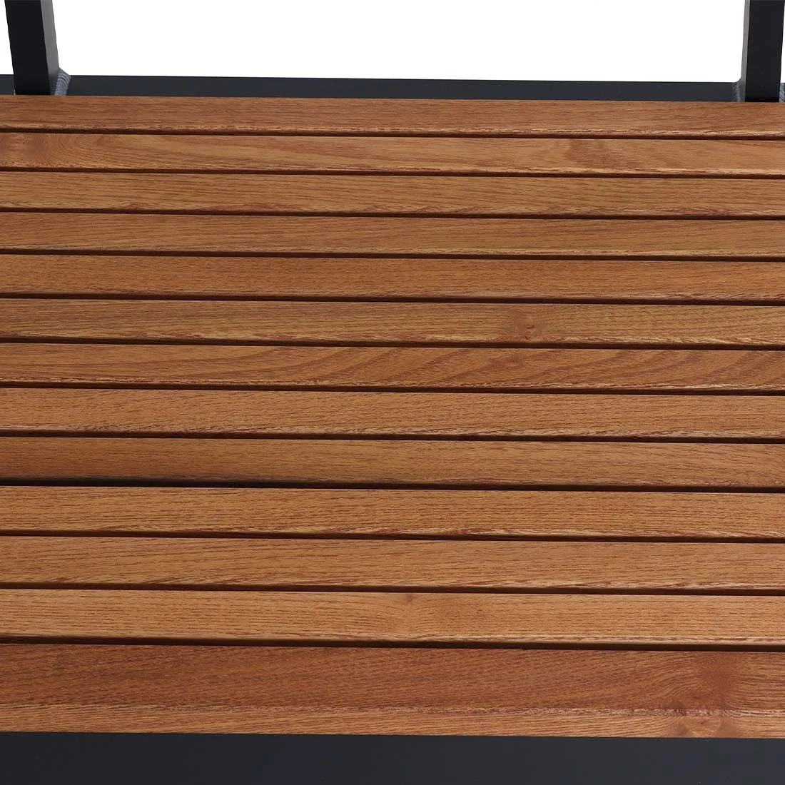 Siena Garden Bozen Gartenbank Aluminium/Robinie Graphit/Natur 5 Siena Garden Bozen Gartenbank Aluminium/Robinie Graphit/Natur – Bild 5