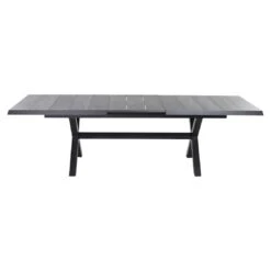 Siena Garden Messina Ausziehtisch 200/260x100cm Aluminium/Keramik Matt Anthrazit/Wood Grey -Grün Raum siena garden messina ausziehtisch 200 260x100cm aluminium keramik 1363761 4