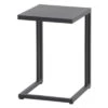 Siena Garden Ramo Beistelltisch 40x33,5cm Aluminium Anthrazit Matt
