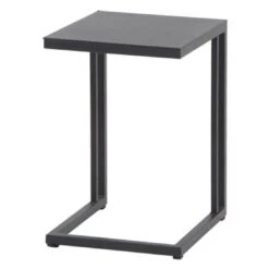Siena Garden Ramo Beistelltisch 40x33,5cm Aluminium Anthrazit Matt