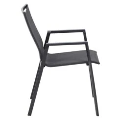 Siena Garden Reno Gartenmöbel-Set 7-tlg. Mit Tisch 200x100cm Matt Anthrazit/Grau -Grün Raum siena garden reno gartenmoebel set 7 tlg tisch 200x100cm 1489084 6