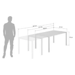 Siena Garden Reno Gartenmöbelset 7-tlg.+Tisch 160/217/267x92 Cm Anthrazit/Grau -Grün Raum siena garden reno gartenmoebelset 7 tlg tisch 160 217 267x92 cm 1477204 8