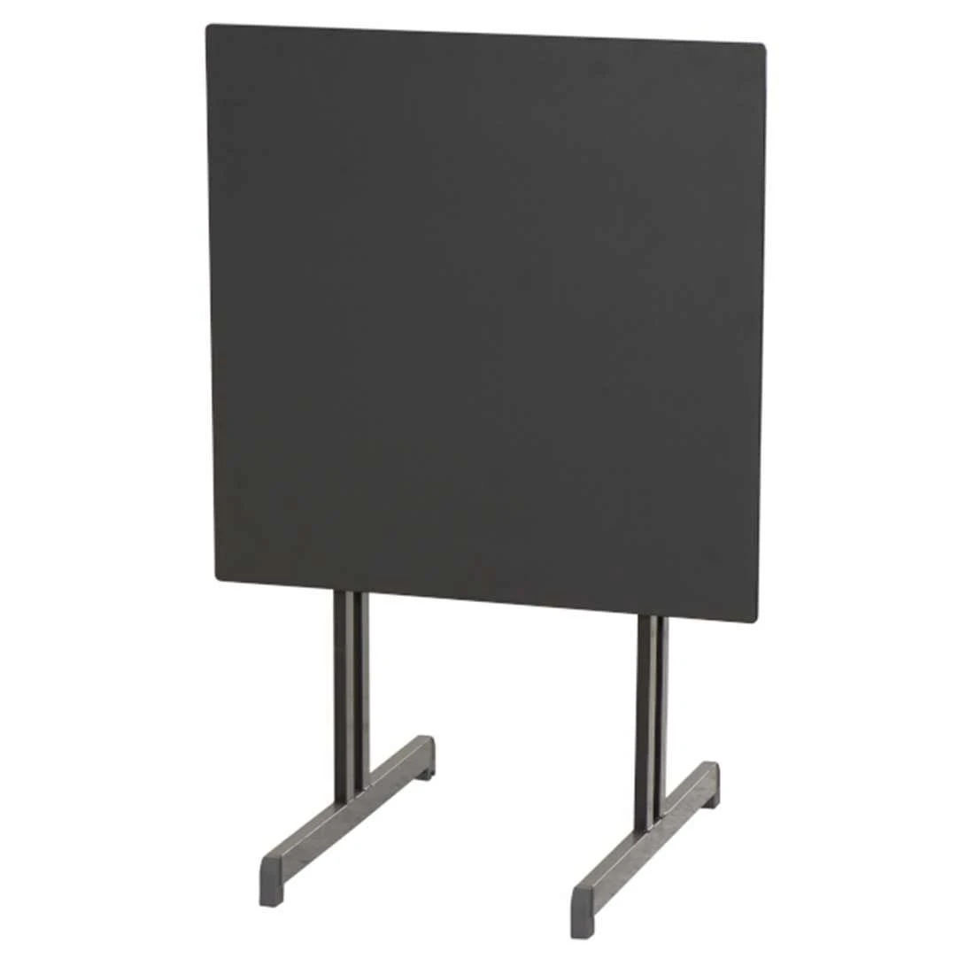 Siena Garden Sola Klapptisch 80x80cm Stahl/HPL Anthrazit/Dark Stone 4 Siena Garden Sola Klapptisch 80x80cm Stahl/HPL Anthrazit/Dark Stone – Bild 4