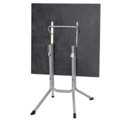 Siena Garden Sola Klapptisch 80x80cm Stahl/HPL Silber/Dark Stone -Grün Raum siena garden sola gastrotisch 80x80cm stahl hpl 1364388 4