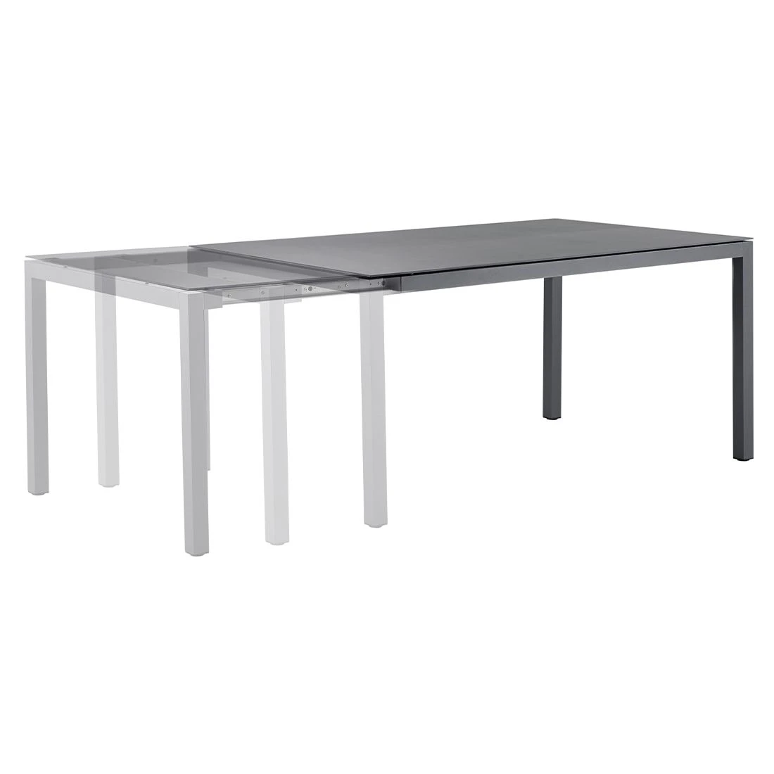 Solpuri Foxx Gartenmöbel-Set 7-tlg. + Tisch 160/220x100cm Anthrazit/Coal 4 Solpuri Foxx Gartenmöbel-Set 7-tlg. + Tisch 160/220x100cm Anthrazit/Coal – Bild 4