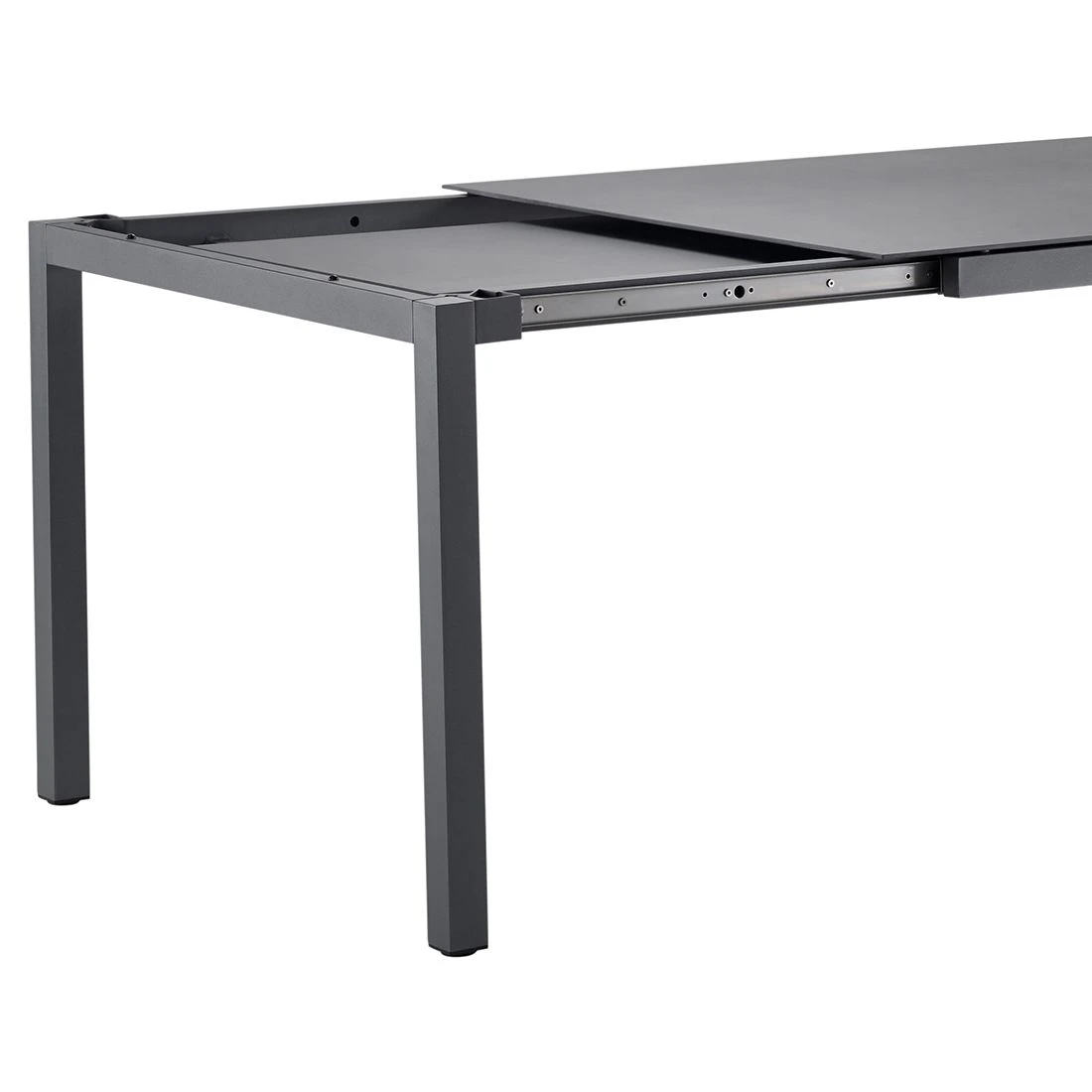 Solpuri Foxx Gartenmöbel-Set 7-tlg. + Tisch 160/220x100cm Anthrazit/Coal 6 Solpuri Foxx Gartenmöbel-Set 7-tlg. + Tisch 160/220x100cm Anthrazit/Coal – Bild 6