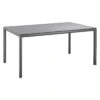 Solpuri Soft Gartentisch 200x100 Cm Aluminium/Dekton Anthrazit/Bromo