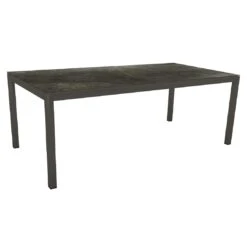 Stern Artus Gartenmöbel-Set 7-tlg. Tisch 200x100cm Anthrazit/Bunt -Grün Raum stern artus gartenmoebel set 7 tlg tisch 200x100cm 1489821 3