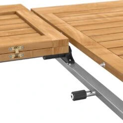 Stern Cardiff Gartenmöbel-Set 7-tlg. Tisch 180/240x90cm Taupe/Natur -Grün Raum stern cardiff gartenmoebel set 7 tlg tisch 180 240x90cm 1500227 11