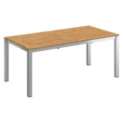 Stern Cardiff Gartenmöbel-Set 7-tlg. Tisch 180/240x90cm Taupe/Natur -Grün Raum stern cardiff gartenmoebel set 7 tlg tisch 180 240x90cm 1500227 7