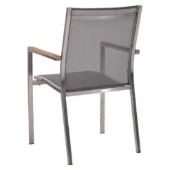 Stern Cardiff Gartenmöbelset 9-tlg.+Tisch 214/294x100cm Silbergrau -Grün Raum stern cardiff gartenmoebelset 9 tlg tisch 214 294x100cm 1413459 3