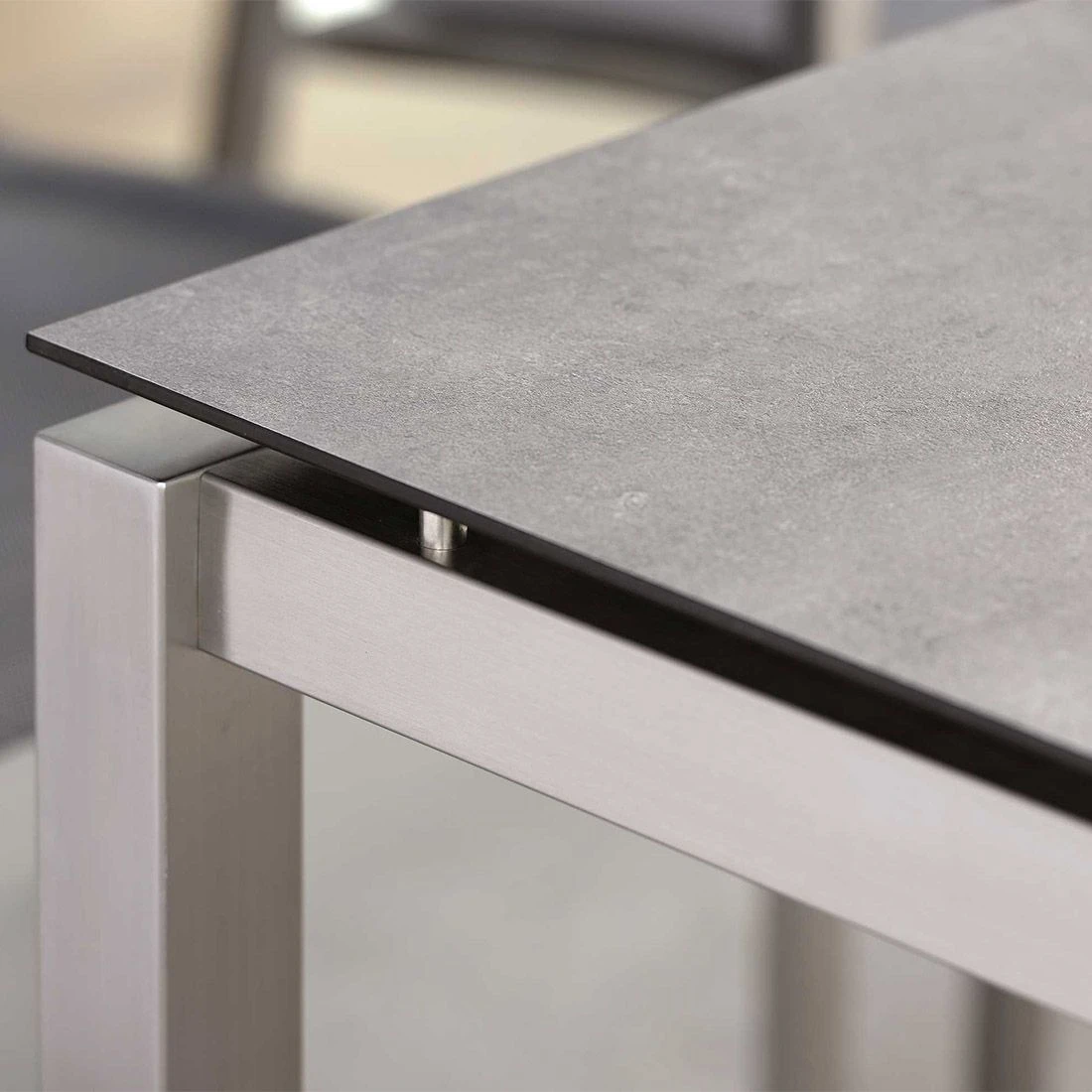 Stern Classic Tischgestell Edelstahl Silber 3 Stern Classic Tischgestell Edelstahl Silber – Bild 3