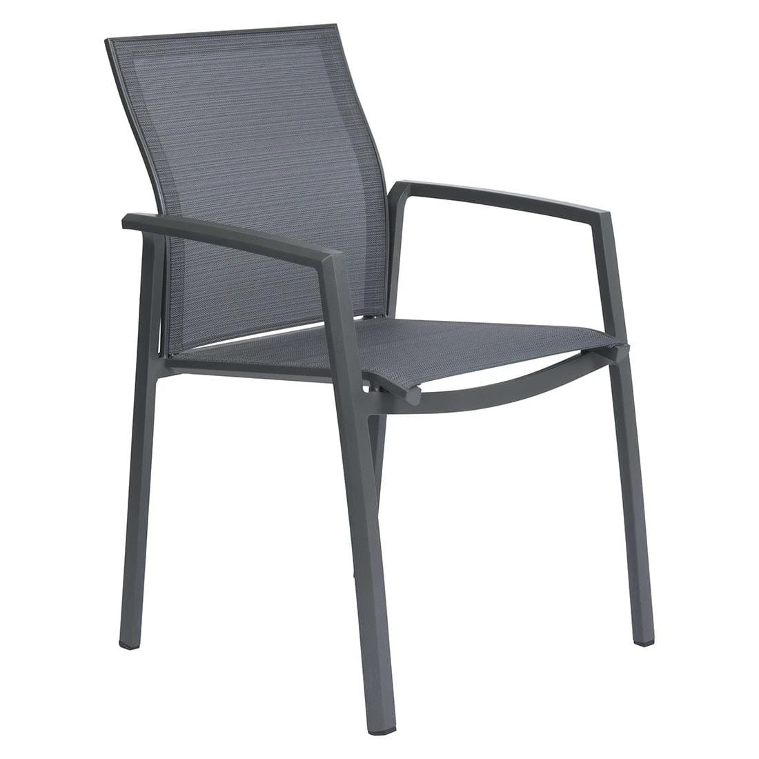 Stern Kari Gartenmöbelset 7-tlg. Mit Tisch 160/210x90cm Anthrazit/Smoky 2 Stern Kari Gartenmöbelset 7-tlg. Mit Tisch 160/210x90cm Anthrazit/Smoky – Bild 2