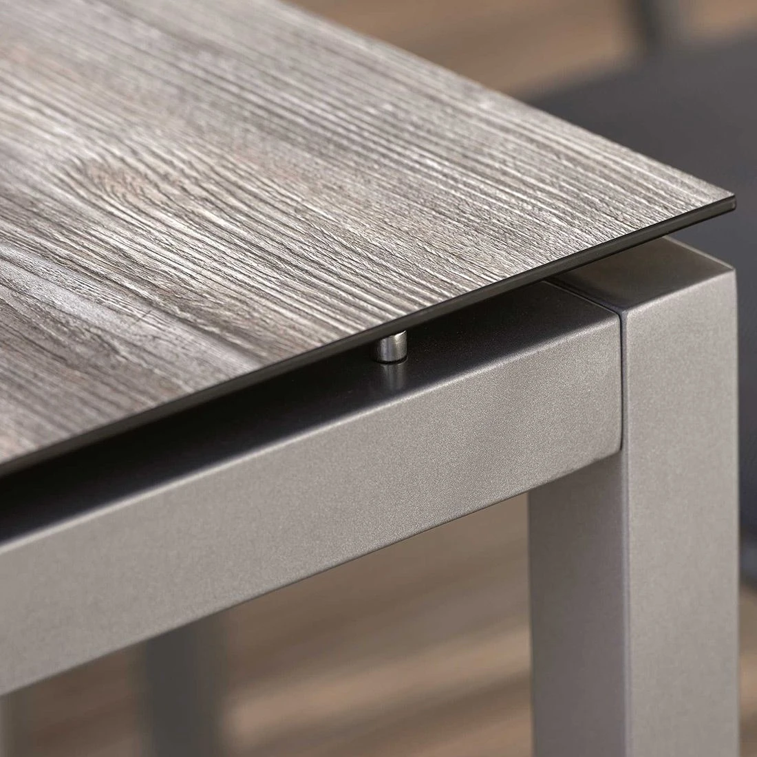 Stern New Top Gartenmöbel-Set 7-tlg. Tisch 200x100cm Graphit/Silbergrau 5 Stern New Top Gartenmöbel-Set 7-tlg. Tisch 200x100cm Graphit/Silbergrau – Bild 5