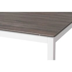 Stern Tischgestell 200x100 Cm Aluminium Weiß -Grün Raum stern tischgestell 200 x 100 cm aluminium weiss 4