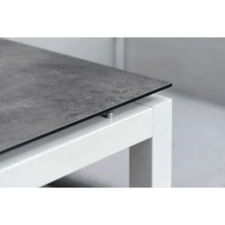 Stern Tischgestell 200x100 Cm Aluminium Weiß -Grün Raum stern tischgestell 200 x 100 cm aluminium weiss 8