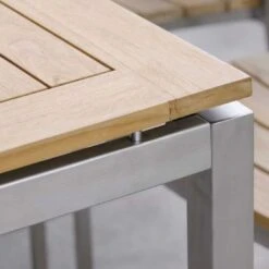 Stern Tischplatte Teak Natur -Grün Raum stern tischplatte 200x100 cm teakholz 6