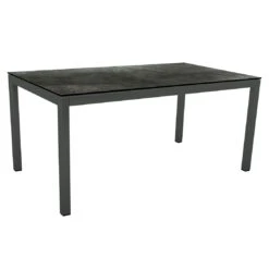 Stern Vento Gartenmöbel-Set 5-tlg. Tisch 160x90cm Anthrazit/Silber -Grün Raum stern vento gartenmoebel set 5 tlg tisch 160x90cm 1492549 4