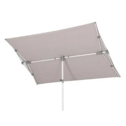 Suncomfort Flex-Roof Mittelstockschirm 210x150 Cm Off-Grey -Grün Raum suncomfort flex roof balkonschirm 210x150cm alum 053 off grey 1250670 2
