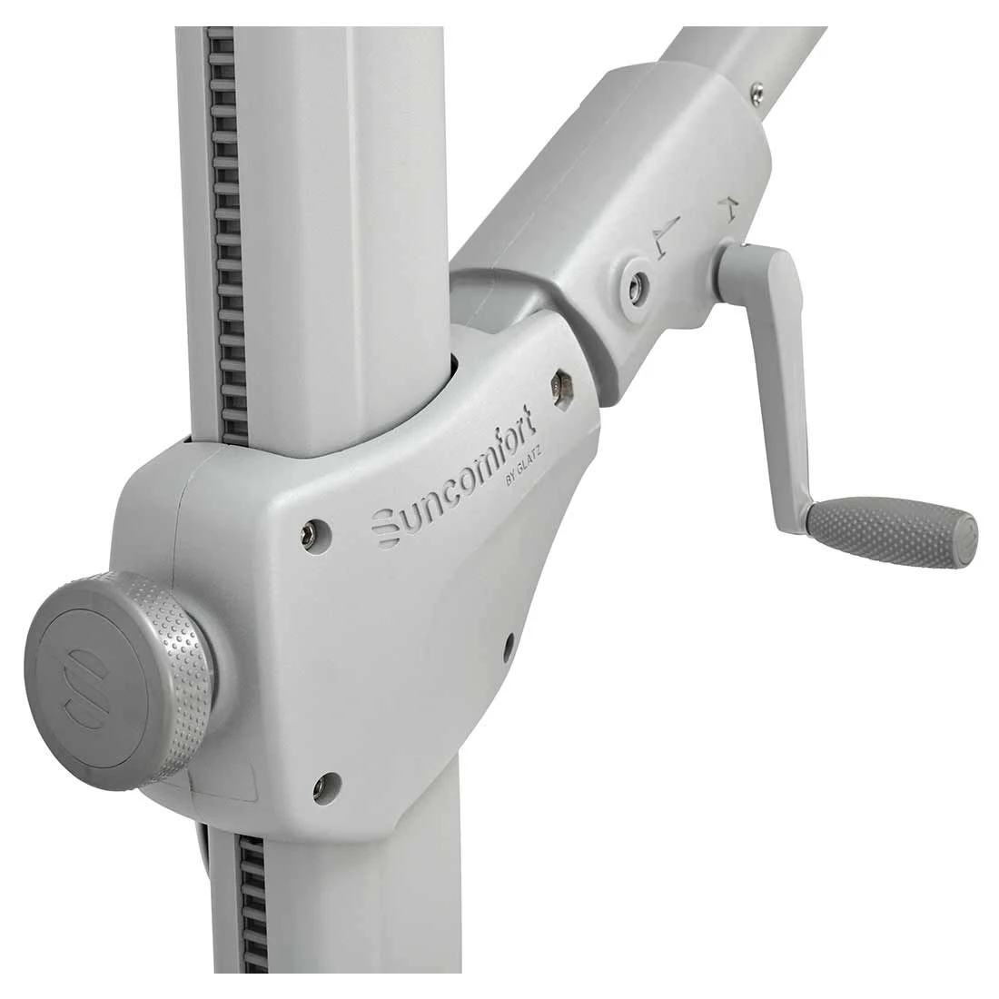 Suncomfort Varioflex Ampelschirm 330x270cm Stone Grey 9 Suncomfort Varioflex Ampelschirm 330x270cm Stone Grey – Bild 9