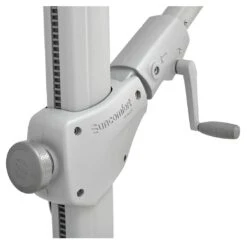 Suncomfort Varioflex Ampelschirm Solar/LED 300x300cm Ecru -Grün Raum suncomfort varioflex ampelschirm solar led 300x300cm 1355863 7