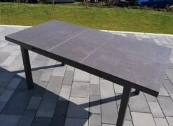 Sungörl Bamberg Ausziehtisch 160/210x90cm Aluminium/Keramik-Glas Anthrazit/Beton 7 Sungörl Bamberg Ausziehtisch 160/210x90cm Aluminium/Keramik-Glas Anthrazit/Beton -Grün Raum sungoerl bamberg ausziehtisch 160 210x90cm aluminium keramik glas 1471759 4