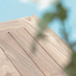 Stern Gartentisch-Platte 80x80cm Old Teak Old Teak -Grün Raum tischplatte 80x80 cm old teak 3