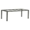 Zebra Alus Gartentisch-Gestell 210x100cm Aluminium Elegance Grey