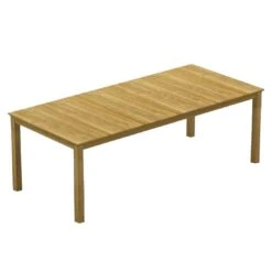 Zebra Derex Gartentisch 180x100cm Teak Natur