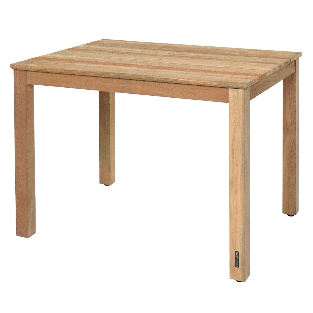 Zebra Derex Gartentisch 80x100cm Teak Natur 1 Zebra Derex Gartentisch 80x100cm Teak Natur