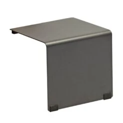 Zebra Fly Beistelltisch Klein 32x29cm Aluminium Graphit