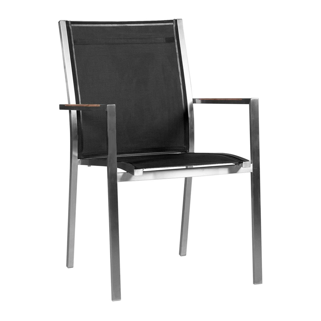 Zebra One Gartenmöbel-Set 5-tlg. Tisch 160x90cm Silber/Dark Platinum 2 Zebra One Gartenmöbel-Set 5-tlg. Tisch 160x90cm Silber/Dark Platinum – Bild 2