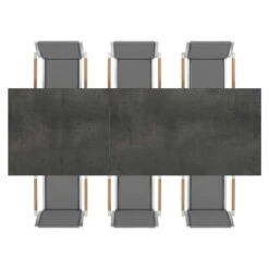 Zebra One Gartenmöbel-Set 7-tlg. Tisch 160/217/267x91cm Silber/Dunkelgrau 14 Zebra One Gartenmöbel-Set 7-tlg. Tisch 160/217/267x91cm Silber/Dunkelgrau -Grün Raum zebra one gartenmoebel set 7 tlg tisch 160 217 267x91cm 1484596 6