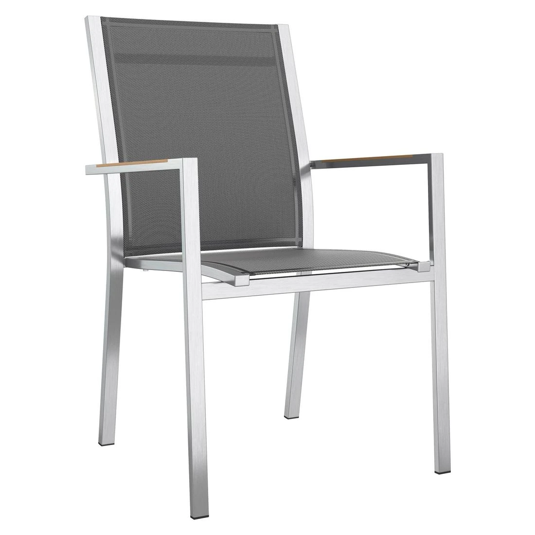 Zebra One Gartenmöbel-Set 7-tlg. Tisch 160/217/267x91cm Silber/Dunkelgrau 9 Zebra One Gartenmöbel-Set 7-tlg. Tisch 160/217/267x91cm Silber/Dunkelgrau – Bild 9