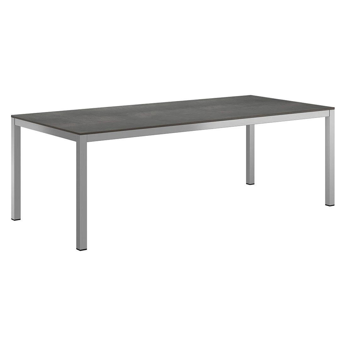 Zebra One Gartenmöbel-Set 7-tlg. Tisch 220x100cm Silber/Dark Platinum 3 Zebra One Gartenmöbel-Set 7-tlg. Tisch 220x100cm Silber/Dark Platinum – Bild 3