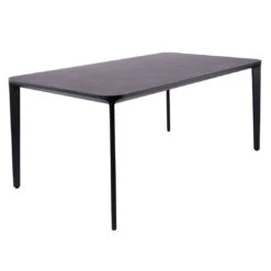 Zebra Taro Gartentisch 180x100cm Aluminium/HPL Graphit/Volcanic Stone