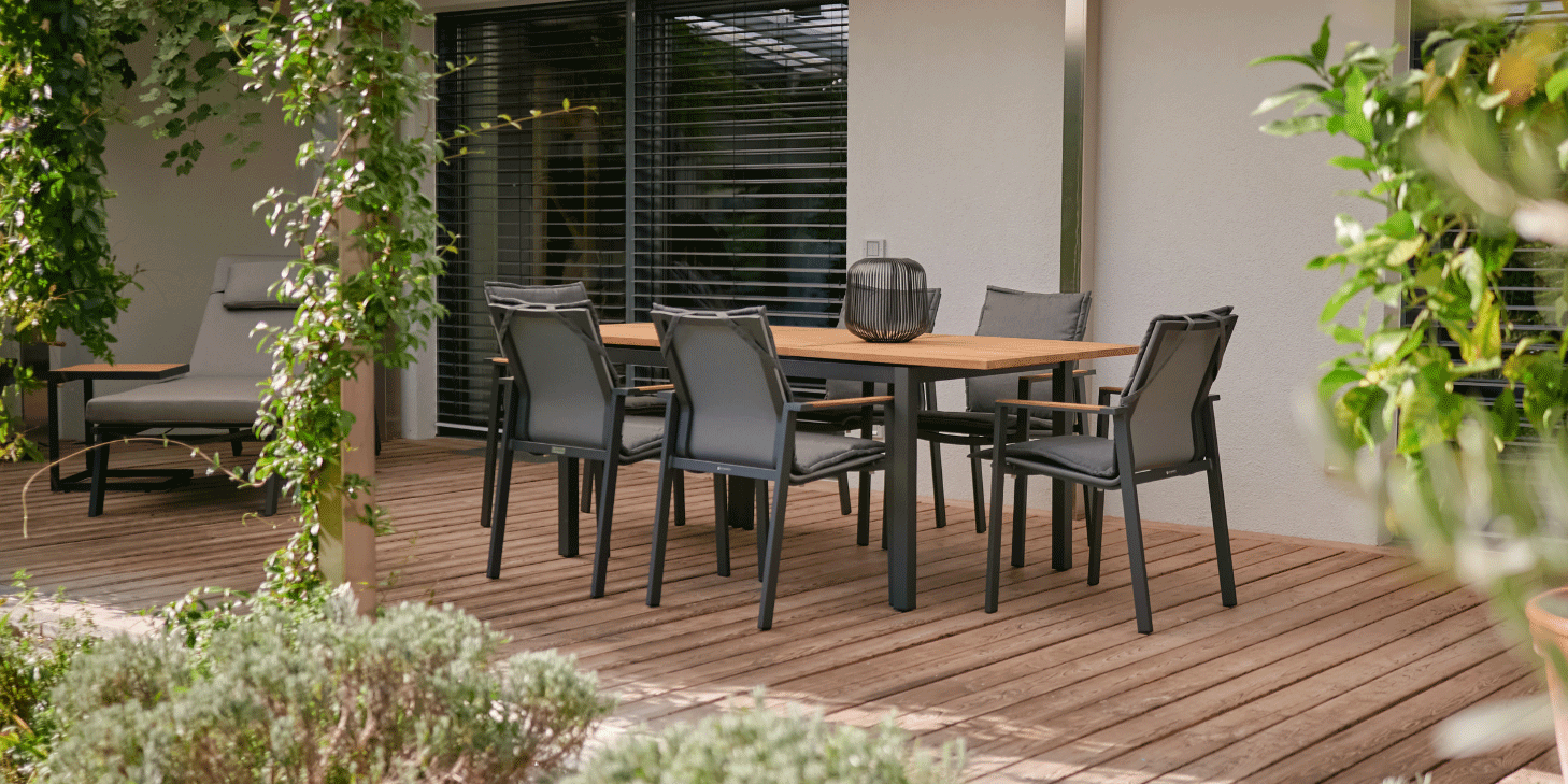 Grün Raum -Grün Raum gartenmoebelsets diningsets gruppen